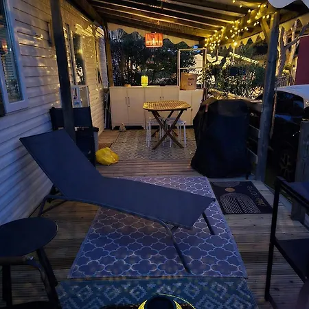 Family's Dream A Pied Mobile-home Confort Avec Terrasse Piscines Et Parc Aquatique Canet-en-Roussillon
