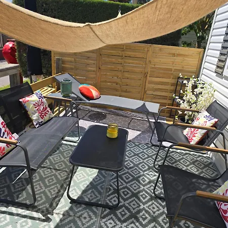 Family's Dream A Pied Mobile-home Confort Avec Terrasse Piscines Et Parc Aquatique Canet-en-Roussillon