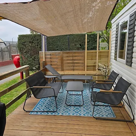 Campeggio Family's Dream à Pied Mobile-home Confort Avec Terrasse Piscines Et Parc Aquatique *
