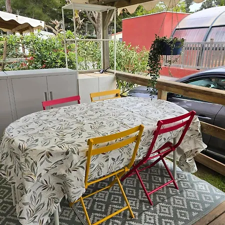 Family's Dream à Pied Mobile-home Confort Avec Terrasse Piscines Et Parc Aquatique