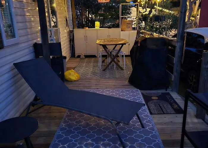 Family's Dream A Pied Mobile-home Confort Avec Terrasse Piscines Et Parc Aquatique Canet-en-Roussillon