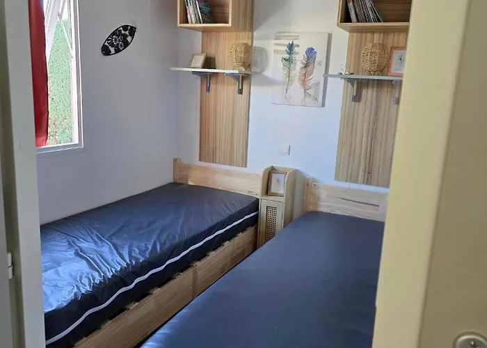 Kemping Family's Dream A Pied Mobile-home Confort Avec Terrasse Piscines Et Parc Aquatique *