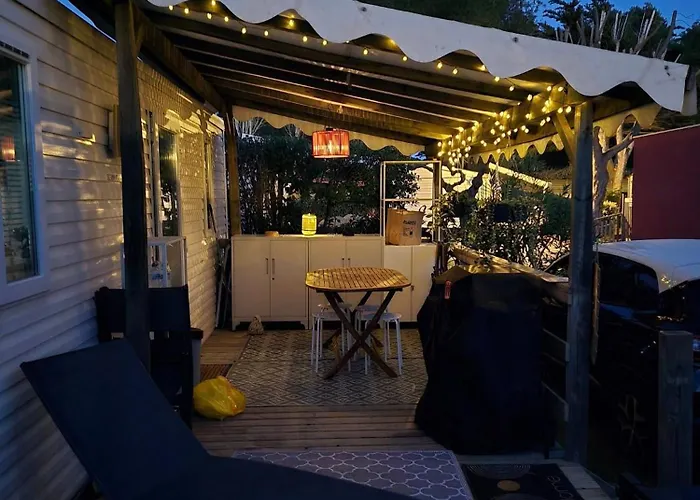 Kemping Family's Dream A Pied Mobile-home Confort Avec Terrasse Piscines Et Parc Aquatique Canet-en-Roussillon