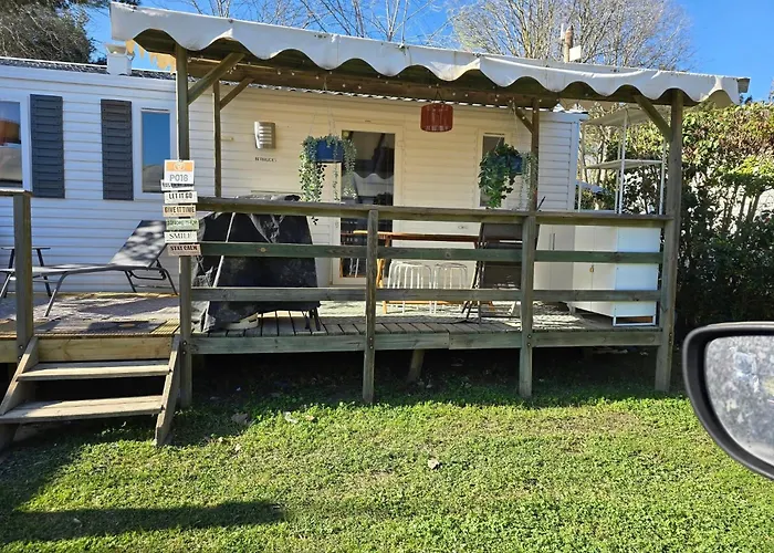 Family's Dream A Pied Mobile-home Confort Avec Terrasse Piscines Et Parc Aquatique * Canet-en-Roussillon